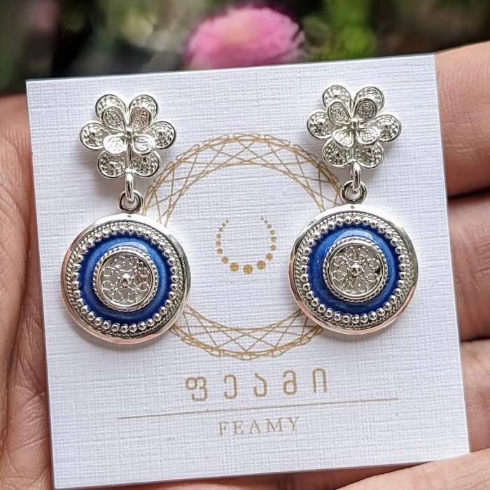 ვერცხლის საყურე Image 4